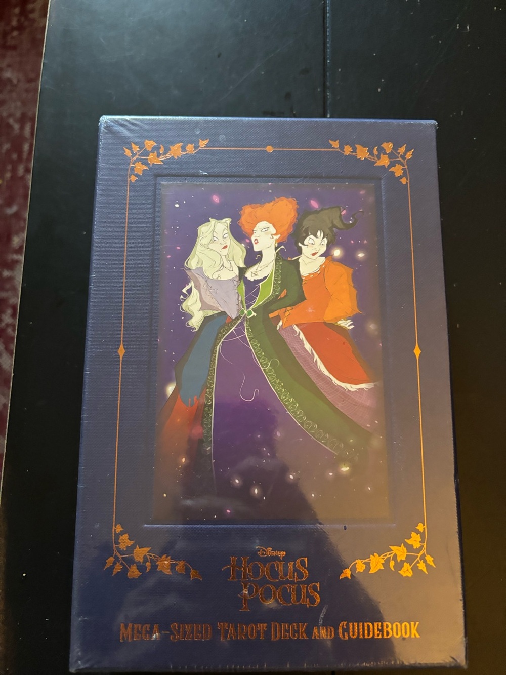 New Hocus Pocus Mega Sized Tarot Cards Deck Guidebook Pouch Sealed Halloween
